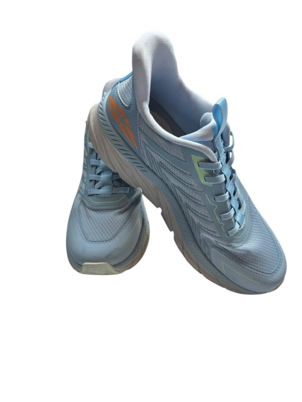 All Swift Women's Slip On Light Blue Walking Shoes